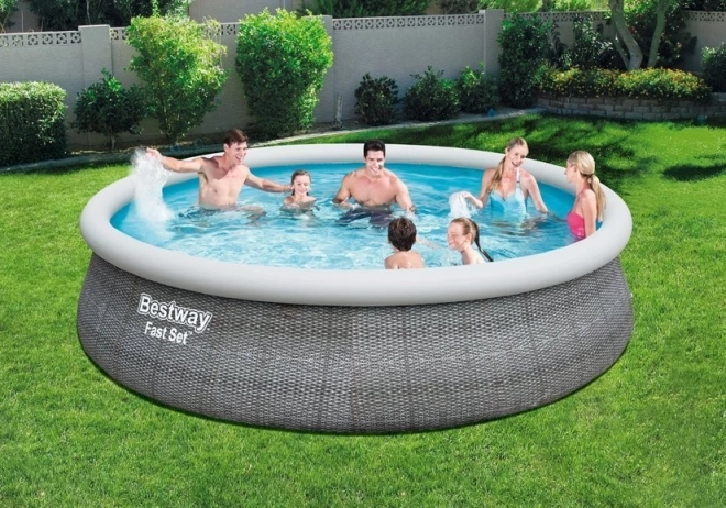 Basen dmuchany Bestway Fast Set 457 x 107 cm