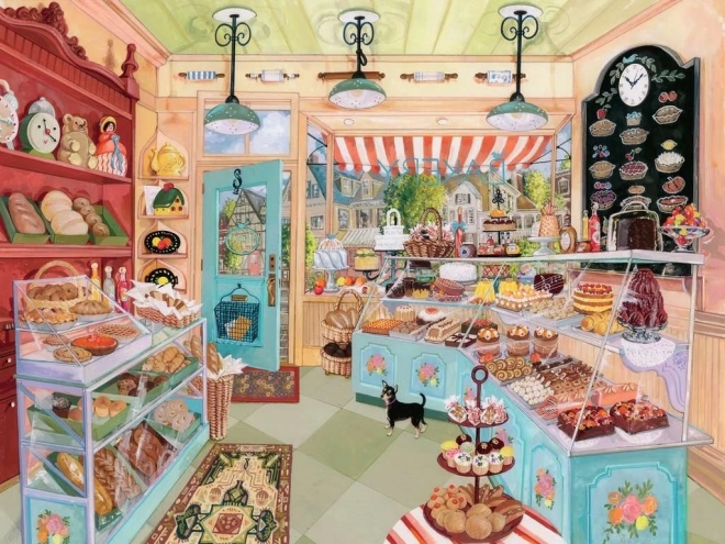 Ravensburger puzzle Piekarnia na rogu – 750 elementów