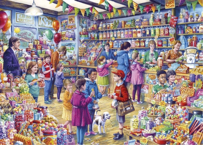 Puzzle Stara cukiernia 1000 elementów