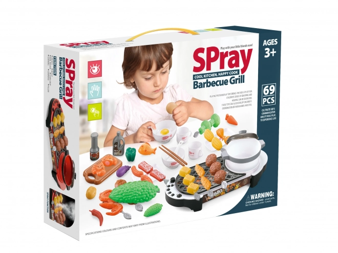 ECOTOYS Grill do grillowania