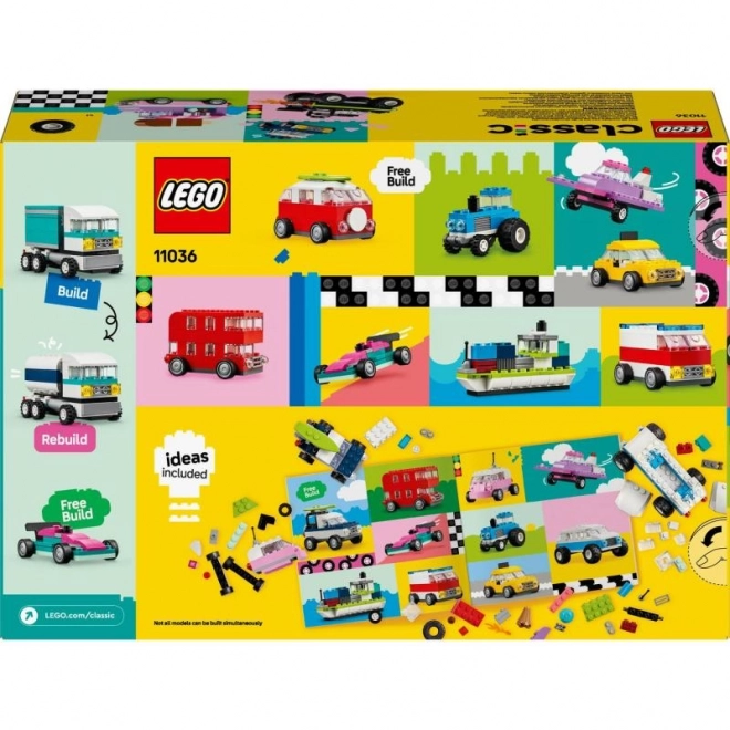 LEGO® Classic 11036 Kreatywne pojazdy
