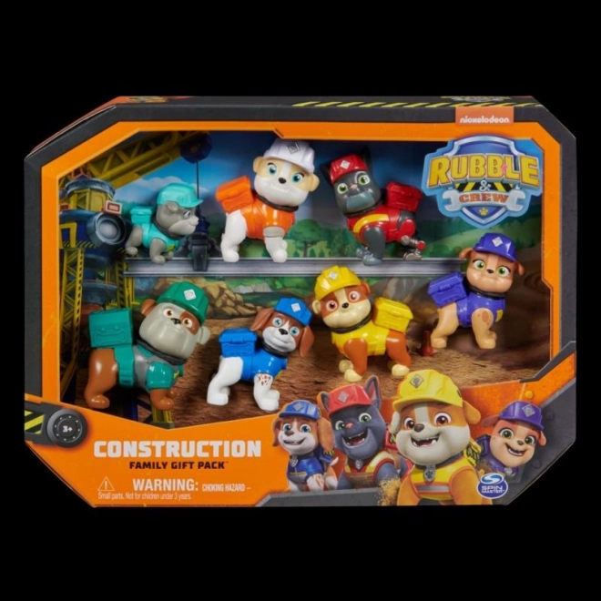 Figurki PSI PATROL – Rubble i ekipa, zestaw prezentowy 7 szt.