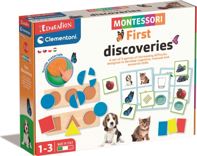 Clementoni Montessori zestaw: pierwsze odkrycia