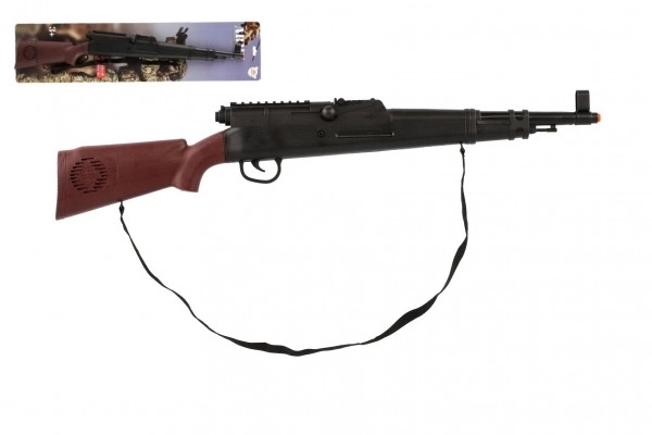 Plastowy karabin/pistolet klikowy 71 cm