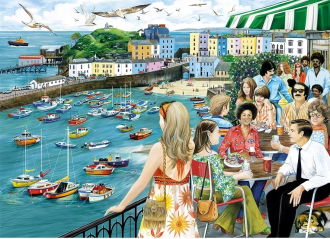 Puzzle Wieczór w Tenby 1000 elementów