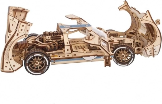 Ugears 3D drewniane mechaniczne puzzle Endurance Racer
