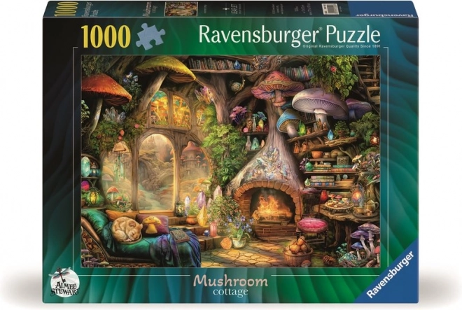 Ravensburger puzzle Grzybowa chatka 1000 elementów