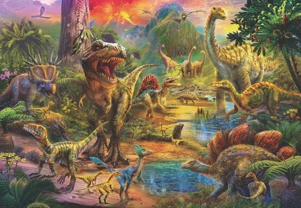 Puzzle Anatolian Królestwo Dinozaurów 500 elementów