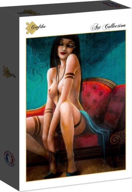 Puzzle Misstigri: Panna smoczyca 1000 elementów