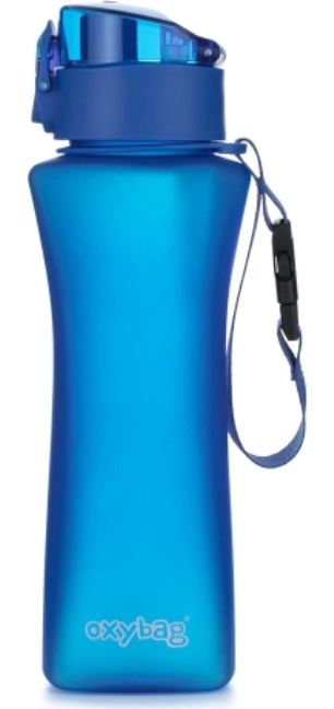 OXYBAG Butelka na napój Tritan niebieska - matowa 550 ml
