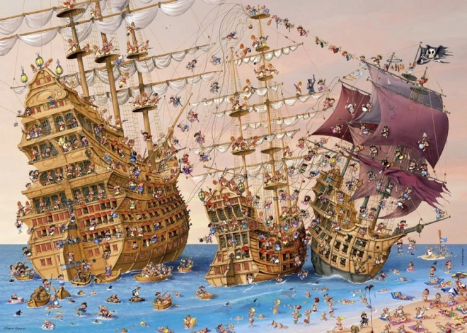 Puzzle HEYE Korsarz 1000 elementów
