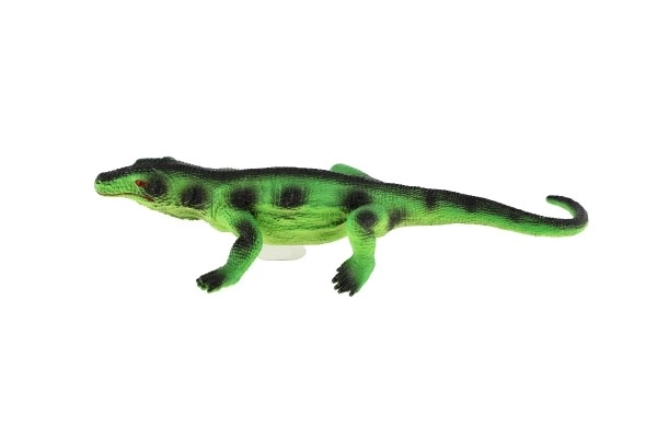 Zwierzątko jaszczurka z przyssawką guma 22cm