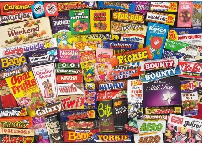 Puzzle Rok 1980: Słodkie wspomnienia 1000 elementów