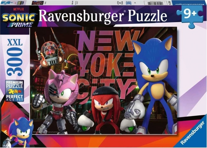 Puzzle Sonic Prime Ravensburger 300 elementów