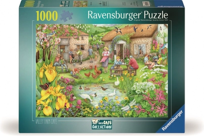 Puzzle Farma Kawiarnia w Dolinie od Ravensburger