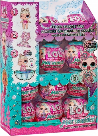 Lalka L.O.L. Surprise Mermaids Baby Sisters