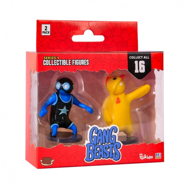 figurki kolekcjonerskie gang beasts 2 pak z serii 1
