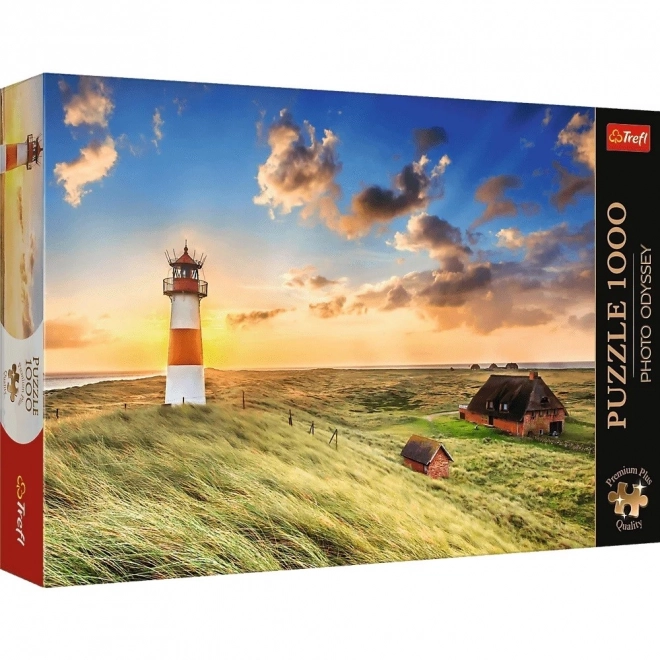 TREFL Puzzle Premium Plus Photo Odyssey: Latarnia morska na wyspie Sylt 1000 elementów
