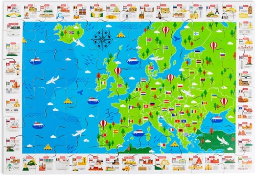 Nauka geografii przez zabawę