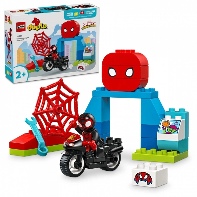 LEGO DUPLO Spidey i przygody na motocyklu