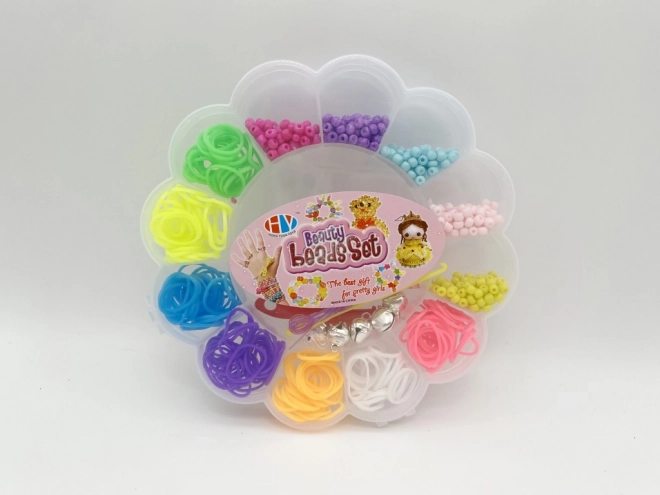 Kreatywny zestaw Loom Bands – 365 gumek i koralików do wyrobu bransoletek