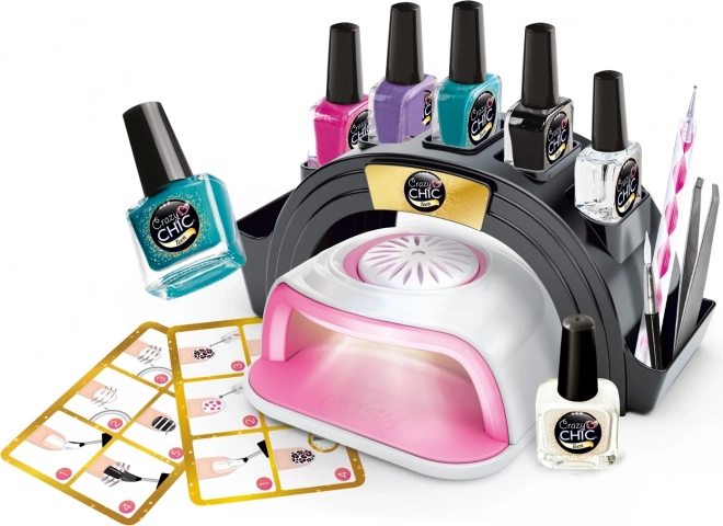 Zestaw do stylizacji paznokci Crazy Chic