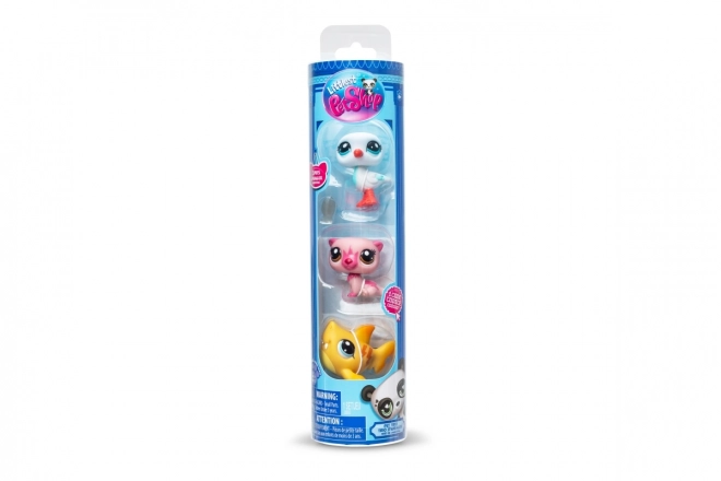 Littlest Pet Shop figurki 3 sztuki
