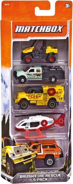 Zestaw 5 pojazdów Matchbox