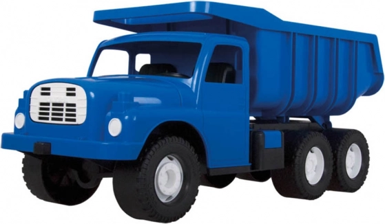 Tatra 148 plastikowa ciężarówka 72 cm – pomarańczowa – Niebieska