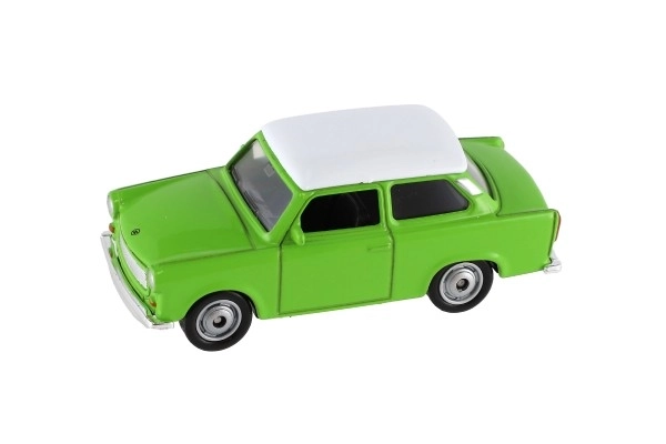 Auto Welly Trabant 1:60 metal 7cm wolny bieg w pudełku