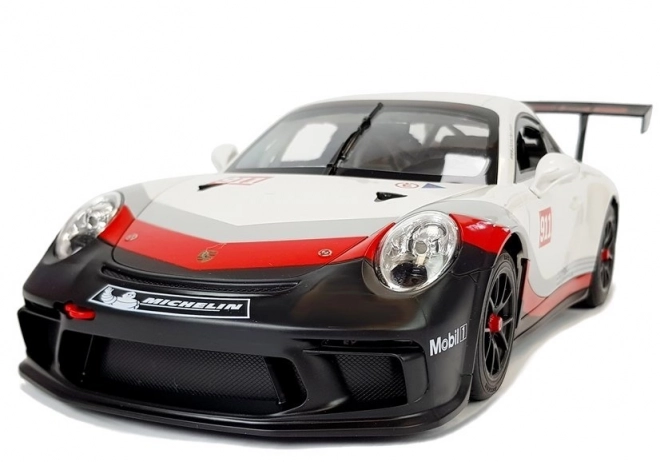 Samochód zdalnie sterowany Porsche 911 GT3 CUP Rastar 1:14 biały