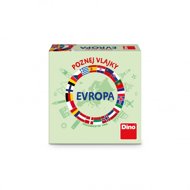 Dino Gra Podróżna Poznaj Flagi Europy