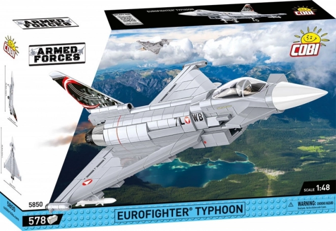COBI 5850 Siły Zbrojne Eurofighter Typhoon Austria, 1:48, 578 k