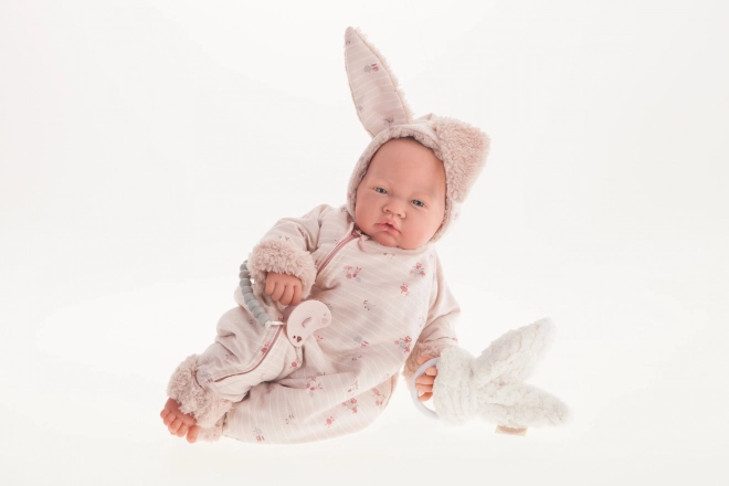 Antonio Juan 80110 SWEET REBORN NACIDA - realistyczna lalka niemowlęca z miękkim materiałowym ciałem - 40 cm