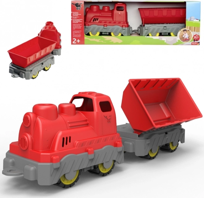 Mini Pociąg BIG Power Worker z wagonem 45 cm