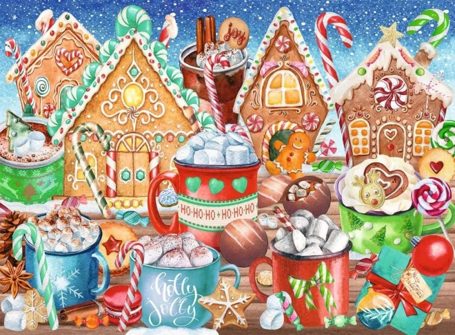 Puzzle Słodkie Święta XXL 200 kawałków