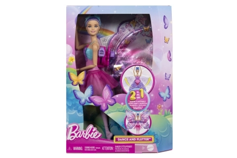 Barbie Tancerka z motylim skrzydłami HXJ10