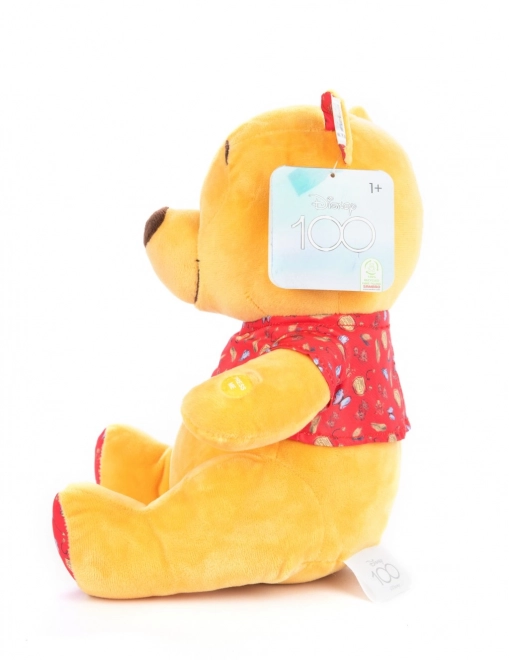 Interaktywny pluszowy miś Puchatek z dźwiękiem 28 cm