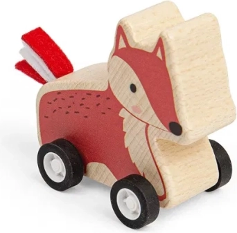 Bigjigs Toys Drewniane nakręcane zwierzątko
