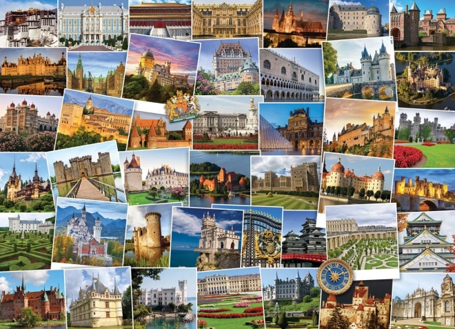 eurographics puzzle globtroter – zamki i pałace 1000 elementów