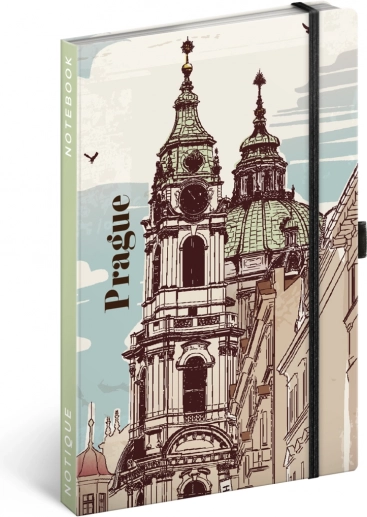 Notes Praha w linie 13 × 21 cm