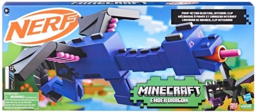 Wyrzutnia Nerf Minecraft Ender Dragon