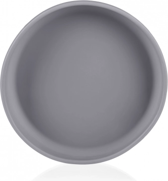Silikonowy antypoślizgowy talerzyk Dove Grey