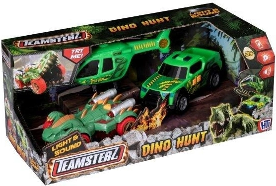 Teamsterz Polowanie na dinozaury zestaw zabawek