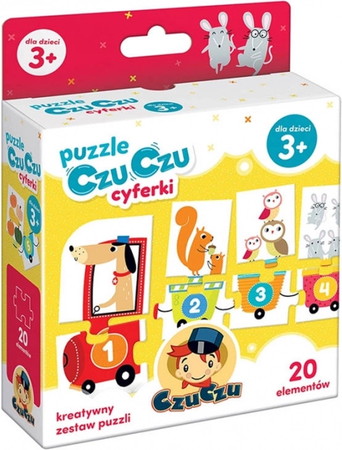 CzuCzu – pociąg z liczbami – nauka liczenia
