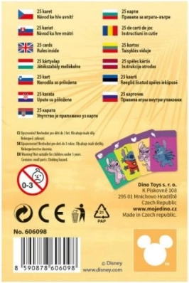 Stitch Czarny Piotruś - gra karciana