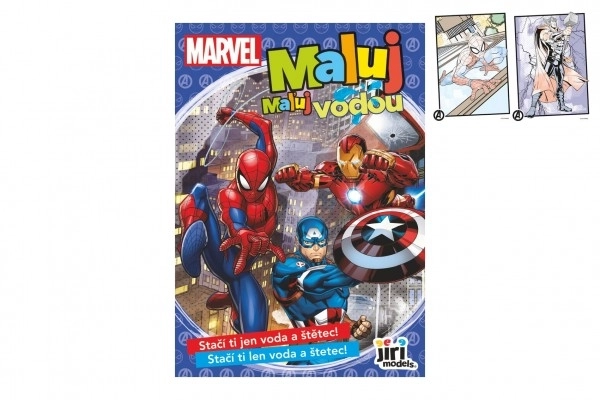 Kolorowanki Maluj wodą Marvel