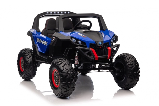 Dziecięcy elektryczny buggy UTV-MX niebieski