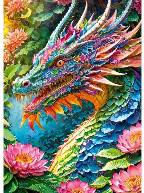 Cherry Pazzi Puzzle Smok Szczęścia 1000 Części