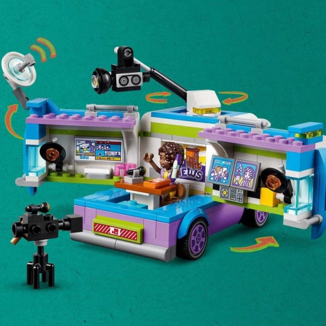 LEGOae Friends 41749 Furgonetka Dziennikarska